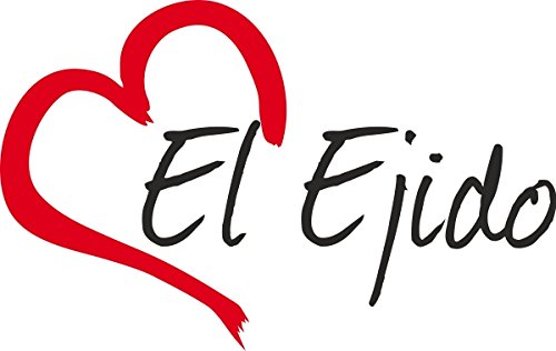 Vinilo Adhesivo para el coche o la moto " EL EJIDO " (Ciudad) corazón Sticker ca.9x14cm Pegatina sin fondo Vinilo Adhesivo para el coche o la moto " EL EJIDO " (Ciudad) corazón Sticker ca.9x14cm Pegatina sin fondo