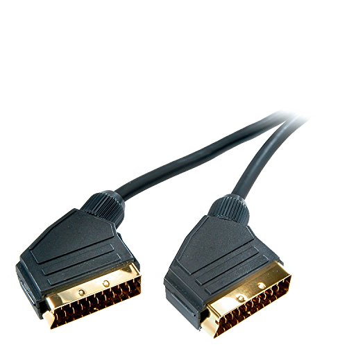Vivanco 1.2m Scart - cables EUROCONECTORES (1,2m, SCART (21-pin), SCART (21-pin)) Negro
