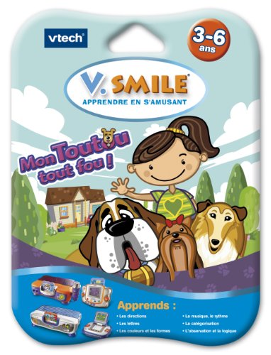 VTech – Cartucho de Juego V. Smile Motion () Mon Toutou Todo Loco 084265