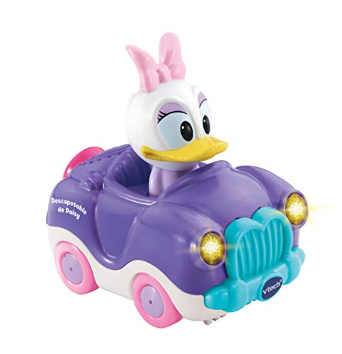 VTech- TutTut Bólidos Disney Descapotable, Multicolor (TTB Daisy) VTech- TutTut Bólidos Disney Descapotable, Multicolor (TTB Daisy)