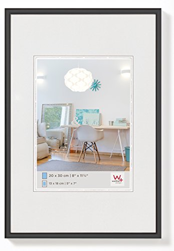 Walther Design KV684B New Lifestyle, Marco di Plástico, 59.4 x 84 cm, Negro, Pack de 1 Walther Design KV684B New Lifestyle, Marco di Plástico, 59.4 x 84 cm, Negro, Pack de 1