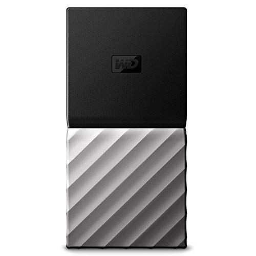 Western Digital WDBKVX2560PSL-WESN My Passport Portable SSD 256GB, Negro / plateado