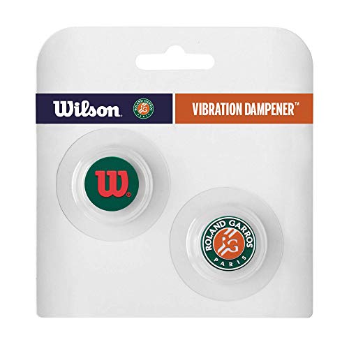 Wilson Roland Garros Vibra Dampener Lote de Antivibradores, Unisex Adulto, 2 Unidades Wilson Roland Garros Vibra Dampener Lote de Antivibradores, Unisex Adulto, 2 Unidades