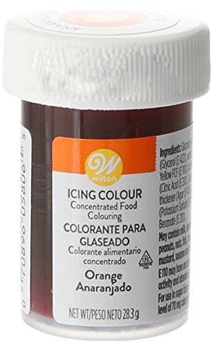 Wilton Colorante Alimenticio para Glaseado en Pasta, 28.3g, Color Naranja, 04-0-0032 Wilton Colorante Alimenticio para Glaseado en Pasta, 28.3g, Color Naranja, 04-0-0032