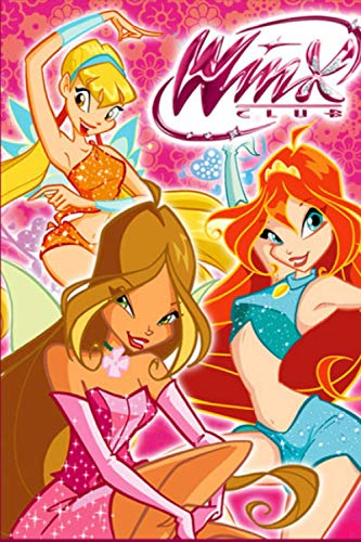 Winx Club: 100 Blank Pages, White Paper 6" x 9", Journal Notebook For Kids, Girls, Teens, Perfect For Writing, Drawing, Doodling or Sketching, (Journals for Kids Ages 4-8)