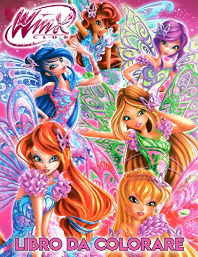 Winx Club Libro da colorare: Winx Club Libro da colorare per bambini