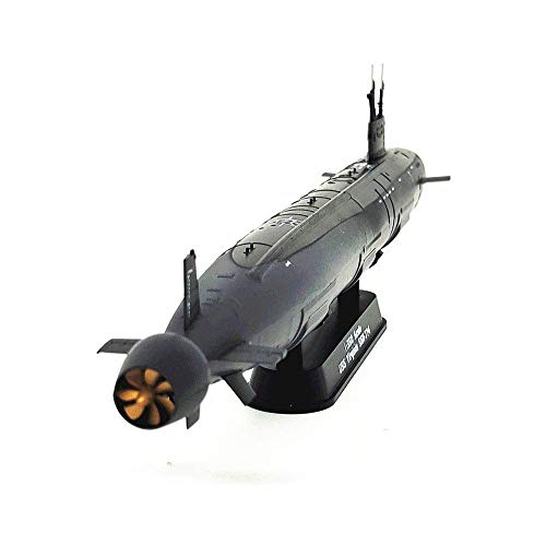 WMYATING Realista y Divertido Modelo Submarino Militar, 1/350 Scale Virginia Clase Modelo Submarino Nuclear, Coleccionables para Adultos y Regalos
