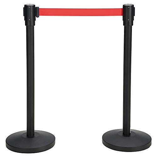 WOLFPACK 15050485 Poste Separador Cinta Extensible, 3 m WOLFPACK 15050485 Poste Separador Cinta Extensible, 3 m