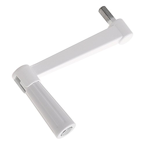 WOLFPACK LINEA PROFESIONAL 5250260 Manivela para Torno Persiana Blanco, Tela WOLFPACK LINEA PROFESIONAL 5250260 Manivela para Torno Persiana Blanco, Tela