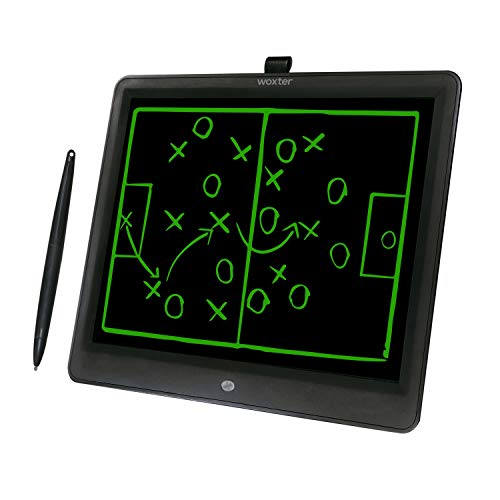 Woxter Smart Pad 150 Black - Pizarra electrónica, Tableta de escritura de 15", Tonalidad Verde, Sensor de presión (10-200g), pila CR2025 (X2), color negro Woxter Smart Pad 150 Black - Pizarra electrónica, Tableta de escritura de 15", Tonalidad Verde, Sensor de presión (10-200g), pila CR2025 (X2), color negro