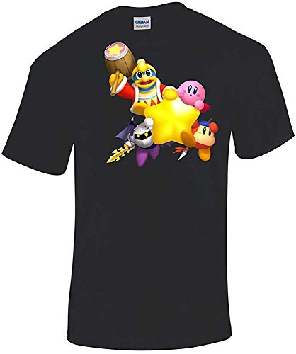WRX 785Dr Men's Kirby Return To Dream Land Characters 2, Custom Tshirt （Size:XXL