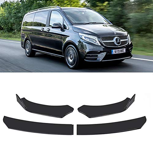 Wven Separador de Parachoques Delantero para Coche, Spoiler Difusor Alerón Labio Protector para Mercedes - Benz V Class 200 220 250 300 200 2014-2021,Round Head Wven Separador de Parachoques Delantero para Coche, Spoiler Difusor Alerón Labio Protector para Mercedes - Benz V Class 200 220 250 300 200 2014-2021,Round Head