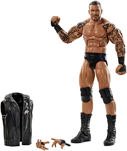 WWE - Elite Figura de Acción Luchador Randy Orton, Juguetes Niños +8 Años (Mattel GCL38)