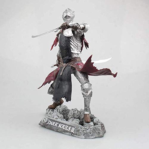 WYETDAS Dark Souls 3 Red Knight Statue Edición Limitada Modelo en Caja Figura Figuras de acción Figura de Anime Adornos de Juguete 25CM