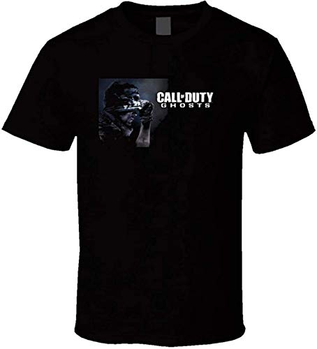 X-Box Call of Duty Shooter Video Game PSP COD t-Shirts T Shirt,Black,XXL