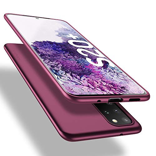 X-level Funda para Samsung Galaxy S20 Plus/S20 Plus 5G, Suave TPU Gel Silicona Ultra Fina Anti-Arañazos y Protección a Bordes Funda Phone Case para Samsung Galaxy S20 Plus / S20 Plus 5G - Vino Rojo X-level Funda para Samsung Galaxy S20 Plus/S20 Plus 5G, Suave TPU Gel Silicona Ultra Fina Anti-Arañazos y Protección a Bordes Funda Phone Case para Samsung Galaxy S20 Plus / S20 Plus 5G - Vino Rojo