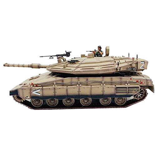 X-Toy Escala 1/72 Tanque De Aleación Modelo, Militar Merkava4 Tanque De Batalla Principal Israel Modelo, Juguetes para Niños Y Regalos, 4,7 Pulg X 1.7 Pulg,Amarillo X-Toy Escala 1/72 Tanque De Aleación Modelo, Militar Merkava4 Tanque De Batalla Principal Israel Modelo, Juguetes para Niños Y Regalos, 4,7 Pulg X 1.7 Pulg,Amarillo