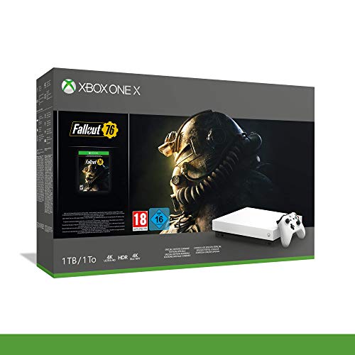 Xbox One X Robotwhite Spec.ed.+Fallout76