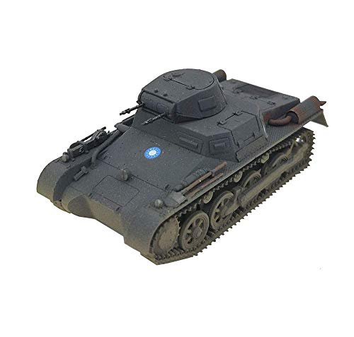 XHH Tanque Modelo de plástico de Tanque a Escala 1/72, Modelo de Tanque Ligero Militar Sdkfz 101 Panzer I, Juguetes y Regalos para niños (sin Pegamento)