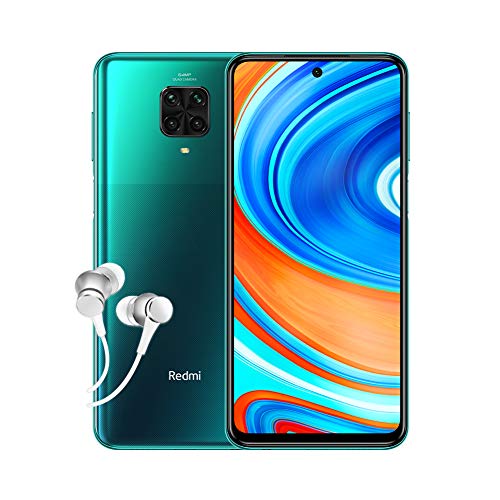 Xiaomi Redmi Note 9 Pro - Smartphone 6+64GB (6.67" DotDisplay, Cámara cuádruple 64 MP con IA, Q-SnapdragonTM 720G, Batería 5020mAh, 30W carga rápida), Alexa Hands-Free, Verde (V.Española)