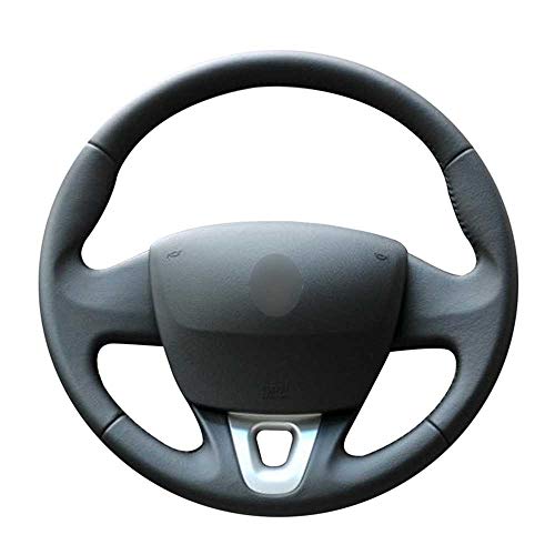XQRYUB Accesorios para el Interior del Coche, Cubierta del Volante, Apto para Renault Megane 3 Scenic 3 Kangoo 2 Kangoo Maxi Samsung SM3 Nissan NV250
