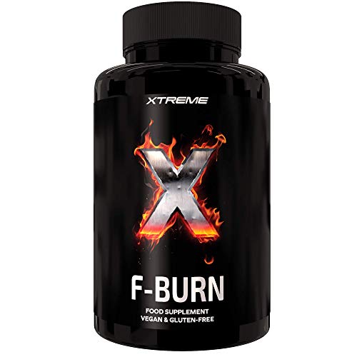 Xtreme F-burn | Quemagrasas Con Ingredientes 100% Naturales | 100 Píldoras Con La Potencia De La Maca Y La Garcinia | Píldoras Veganas Para Perder Peso | Conservar El Músculo | Supresor Del Apetito