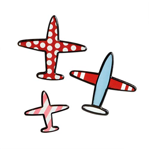 yaonow 3 Piezas/Juego de Broche de avión, acrílico esmaltado, colección de Viaje, decoración de Bufandas, Ropa, Mujeres, Hombres, Regalos, Joyas, Insignia de Moda de avión, Solapa de Arte yaonow 3 Piezas/Juego de Broche de avión, acrílico esmaltado, colección de Viaje, decoración de Bufandas, Ropa, Mujeres, Hombres, Regalos, Joyas, Insignia de Moda de avión, Solapa de Arte