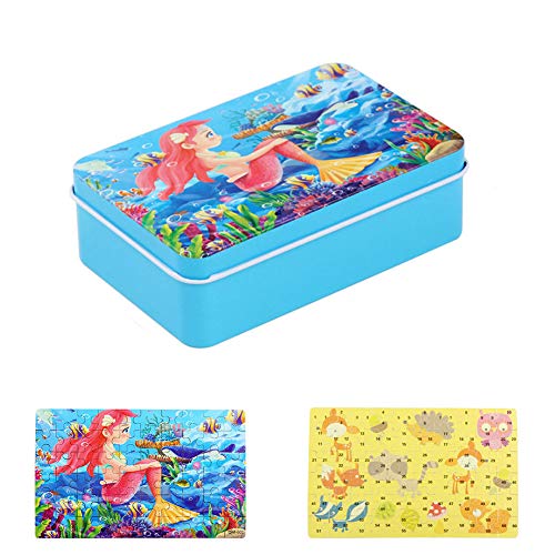 YFOX Puzzles - Mermaid and Sea World Charm 60 pcs