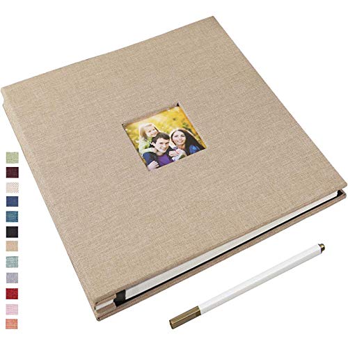 Yopih Álbum de Fotos Autoadhesivo 28 * 27cm Álbum de Recortes Magnético Álbum 40 Páginas Magnéticas de Doble Cara Lino Tapa Dura Libro de Recuerdos de Aniversario de Bricolaje con una Pluma Metálica Yopih Álbum de Fotos Autoadhesivo 28 * 27cm Álbum de Recortes Magnético Álbum 40 Páginas Magnéticas de Doble Cara Lino Tapa Dura Libro de Recuerdos de Aniversario de Bricolaje con una Pluma Metálica