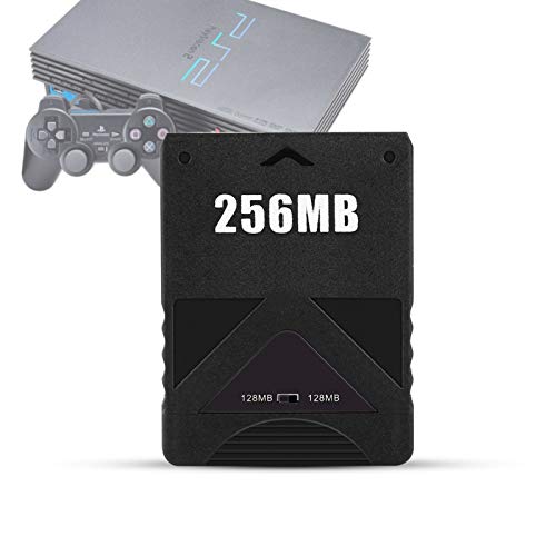 Yosoo Health Gear Tarjeta de Memoria de 256 MB, Tarjeta de Memoria de Juego de Alta Velocidad PS2(256M)