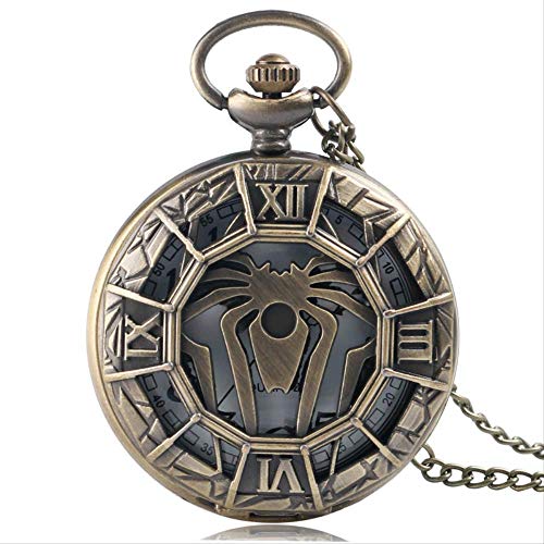 YYhkeby Pocket WatchGame of Thrones Bronce Pocket Watch Collar de Cadena Larga Steampunk Quartz Estilo Antiguo Mens Regalos Kiakai (Colo Jialele (Color : Style 1)