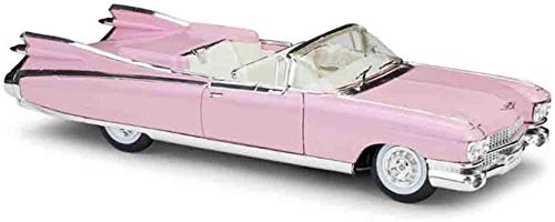 YZHM Diecast Car 1959 Cadillac Eldorado Biarritz Alloy Toy 1:18 Mostrar vehículo de vehículo Adecuado para la colección para los Amantes de los automóviles Masculinos y Femeninos