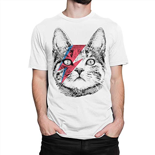 Ziggy Stardust Cat T-Shirt, David Bowie Men's Women's tee