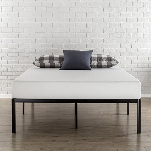Zinus Bastidor para cama de plataforma de metal con esquinas redondeadas Van de 40,6 cm, Base para colchón, Sin necesidad de usar un somier, Cama en caja, Fácil montaje, 150 x 190 cm Zinus Bastidor para cama de plataforma de metal con esquinas redondeadas Van de 40,6 cm, Base para colchón, Sin necesidad de usar un somier, Cama en caja, Fácil montaje, 150 x 190 cm