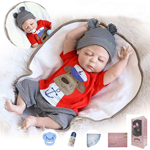 ZIYIUI Realista 20 Pulgadas 50 Cm Muñecas Reborn Bebé Reborn Niño Cuerpo Silicona Renacer Recién Nacido Hecho a Mano Regalo de cumpleaños Juguetes para Mayores de 3 años ZIYIUI Realista 20 Pulgadas 50 Cm Muñecas Reborn Bebé Reborn Niño Cuerpo Silicona Renacer Recién Nacido Hecho a Mano Regalo de cumpleaños Juguetes para Mayores de 3 años