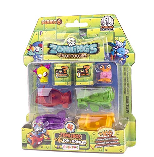 ZOMLINGS- Blíster Pack, Serie 6 (Magic Box INT. Toys ZM6P0600) ZOMLINGS- Blíster Pack, Serie 6 (Magic Box INT. Toys ZM6P0600)