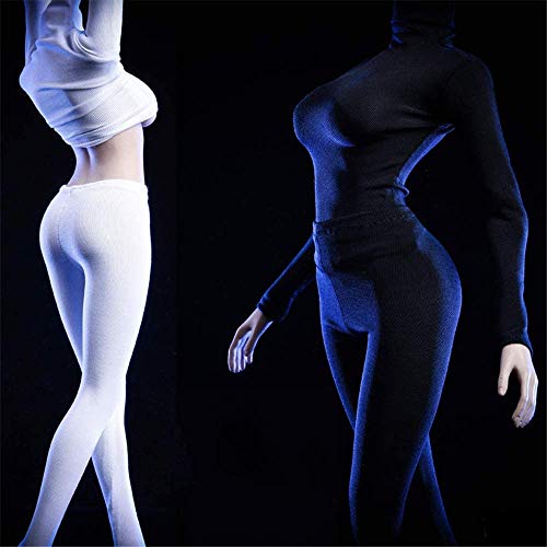 ZSMD 1/6 Scale Female Figure Doll Clothes, Handmade Costume, Sexy Tights, Ninja Costume for 12" Action Figure Phicen,TBLeague DC014 (Black) ZSMD 1/6 Scale Female Figure Doll Clothes, Handmade Costume, Sexy Tights, Ninja Costume for 12" Action Figure Phicen,TBLeague DC014 (Black)