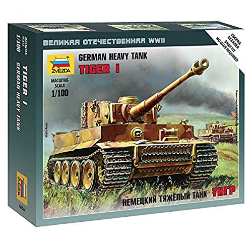 Zvezda 500786256 - 1: 100 German Heavy Tank Tiger I
