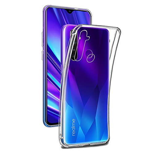 - Funda Carcasa Gel Transparente para OPPO REALME 5-5S - 5i - 6i - C3, Ultra Fina 0,33mm, Silicona TPU de Alta Resistencia y Flexibilidad