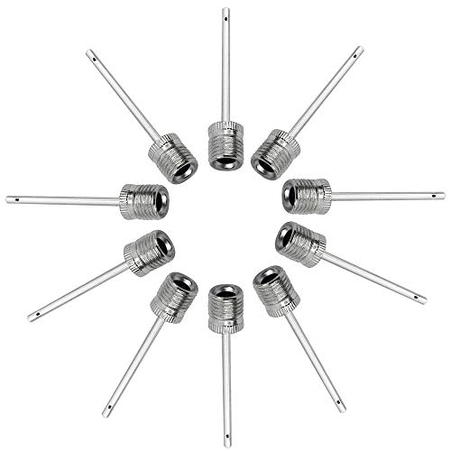 10 Agujas para inflar balones Mobi Lock | Inox | Fútbol, baloncesto, voleibol, y más deportes 10 Agujas para inflar balones Mobi Lock | Inox | Fútbol, baloncesto, voleibol, y más deportes