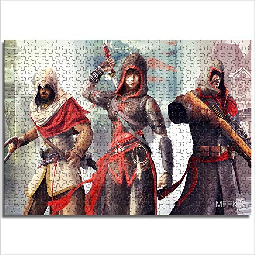 1000 Assassin'S Creed: Chronicle Challenge Puzzle Regalo de Acción de Gracias 26x38