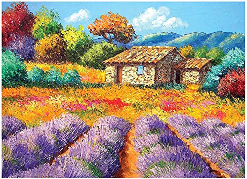 1000 piece,Large Warm pastoral jigsaw puzzle Games for Kids and adults,The best Christmas choice for all ages. Finished size: 75cm*50cm