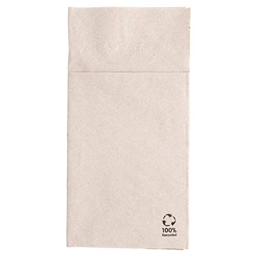 1000 Unidades - García de Pou 212.49 Servilletas Canguro Ecolabel con 2 Capas, 18 G/M2, 40 x 40 cm, Natural 1000 Unidades - García de Pou 212.49 Servilletas Canguro Ecolabel con 2 Capas, 18 G/M2, 40 x 40 cm, Natural