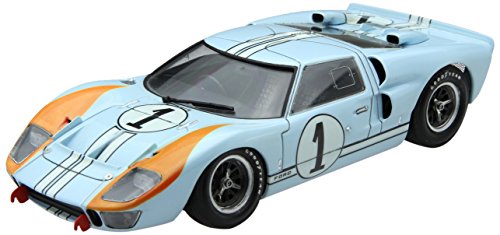 1/24 Rial Serie No.32 coche de deportes de Ford GT40 Mk-II'66 Le Mans segundo lugar modelo de plaestico