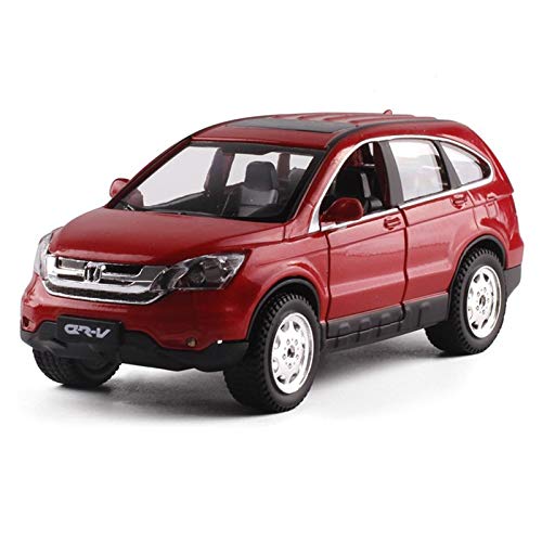 1:30 para CRV Versión Antigua Coche De Aleación 6 Puerta Abierta Música Flash Modelo De Coche Juguetes Metal Pull Back Scale Diecast Boy Toy Modelos a Escala (Size : 3)