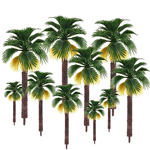 16 Piezas Árboles en Miniatura, Artificial Plastic Layout Diorama de Selva Tropical, Árbol de Paisaje de Ferrocarril Árboles de Arquitectura Árboles Pagoda Artificiales Modelo para DIY Paisaje 16 Piezas Árboles en Miniatura, Artificial Plastic Layout Diorama de Selva Tropical, Árbol de Paisaje de Ferrocarril Árboles de Arquitectura Árboles Pagoda Artificiales Modelo para DIY Paisaje