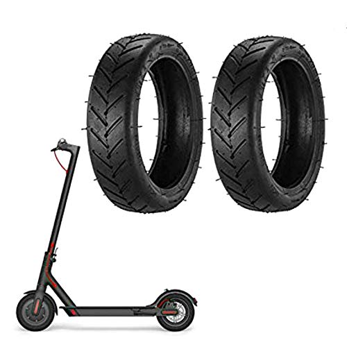 2 Piezas Ruedas de Repuesto Compatible con Patinete xiaomi M365 y Pro Scooter eléctrico, Ruedas Patinete xiaomi m365 neumático de reemplazo de 8.5 Pulgadas,Compatible con Xiaomi M365 (Cubierta365-2PC)