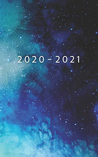 2020 - 2021: Weekly Planner Starting January 2020 - December 2021 | 5 x 8 Dated Agenda | 24 Month Appointment Calendar | Organizer Book | Soft-Cover Watercolor Space