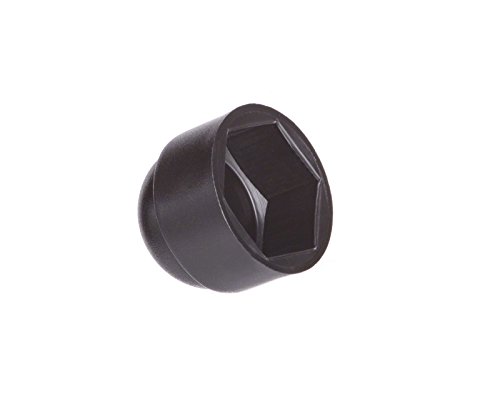 25 piezas capuchones para tornillos M10 (para llave 17) negro protectores para tornillos tapón tapas tapón de tubo