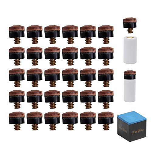 30 piezas de 10 mm de proceso de atornillado y 1 pieza de chocolate en polvo para pistola, puntos de referencia con caja de almacenamiento de plástico para billar e indicadores de billar. 30 piezas de 10 mm de proceso de atornillado y 1 pieza de chocolate en polvo para pistola, puntos de referencia con caja de almacenamiento de plástico para billar e indicadores de billar.